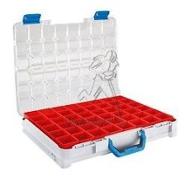 Valise hydroclips T - 440x350x80  + 48 casiers ROUGE